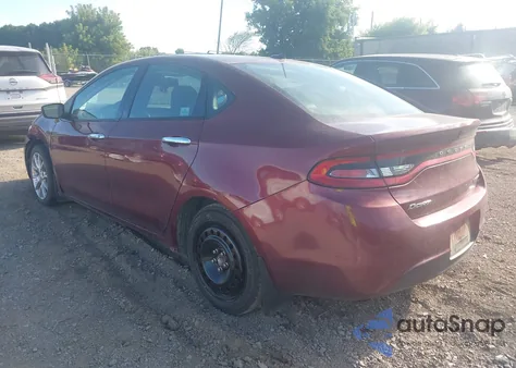 2015 Dodge Dart Limited from USA, damaged, VIN 1C3CDFCB6FD205796